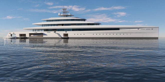 Acquaintance, elegance measures 105 mt. Oceanco and 